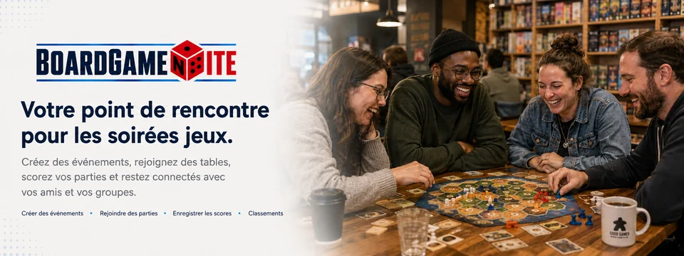 Bannière BoardGameNite